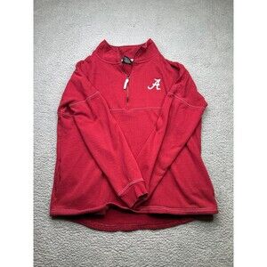 Alabama Crimson Tide pullover bling size large 3/4 zip up